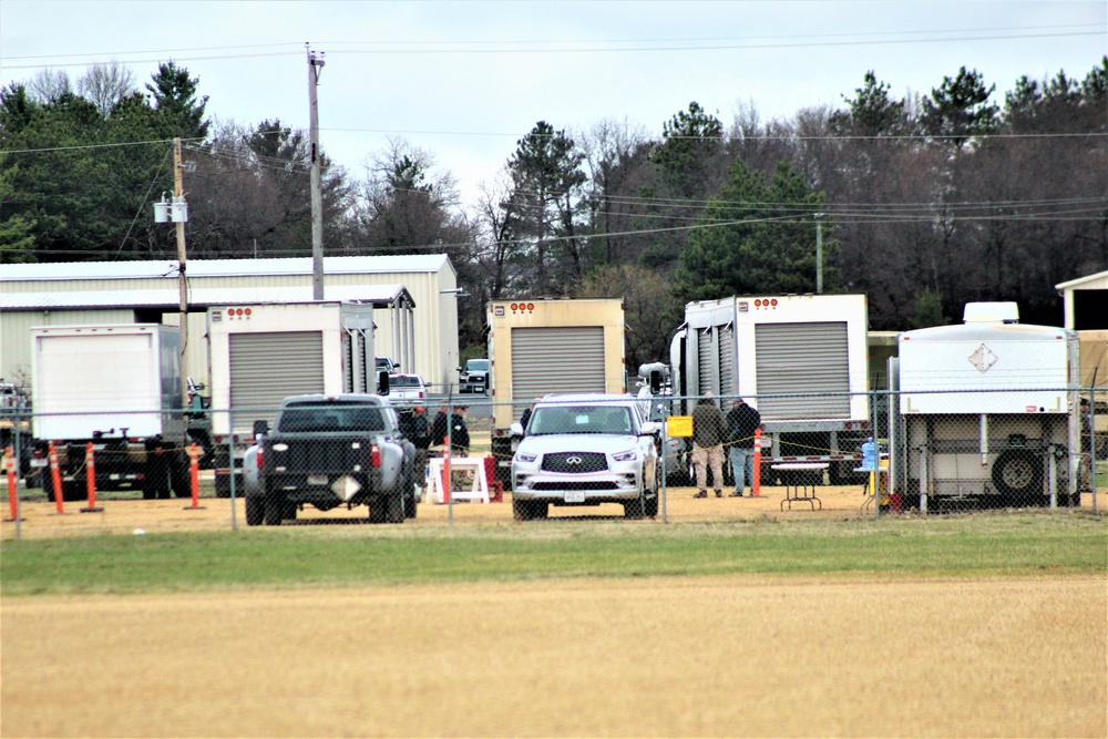 April 2021 training operations at Fort McCoy