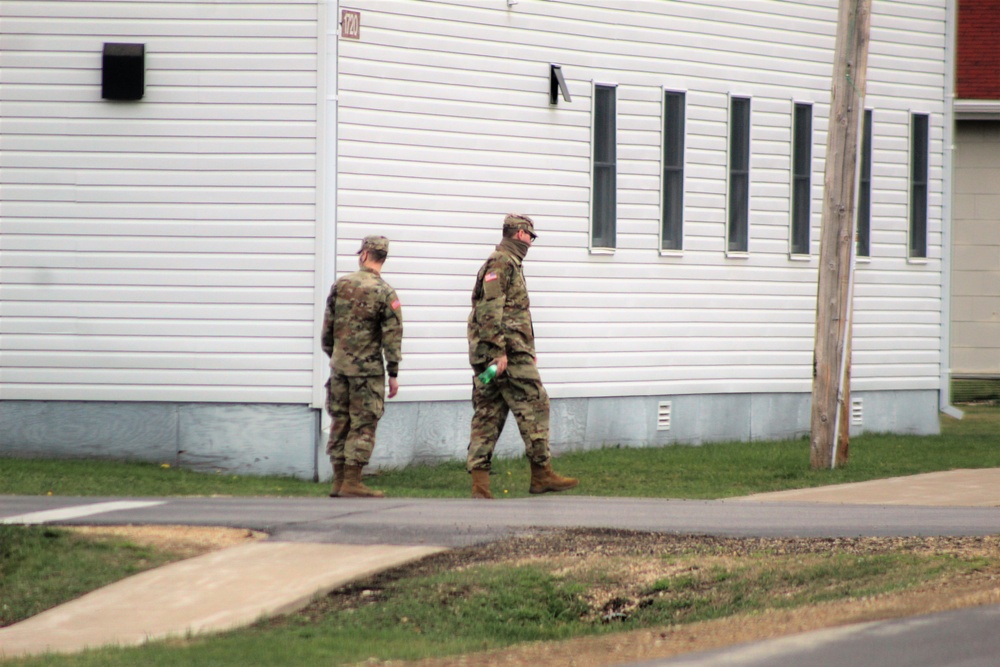 April 2021 training operations at Fort McCoy