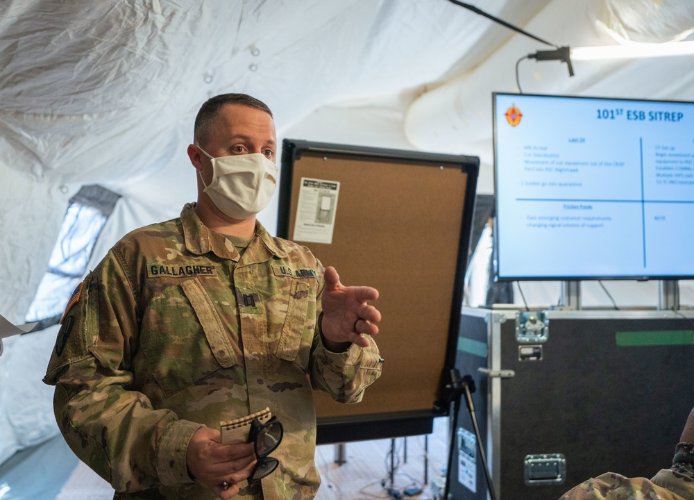 NY National Guard Soldiers Support the Guardian Response Exercise 2021 in Indiana