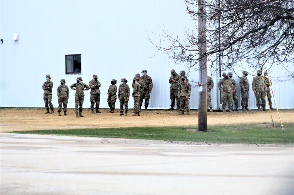 April 2021 training operations at Fort McCoy