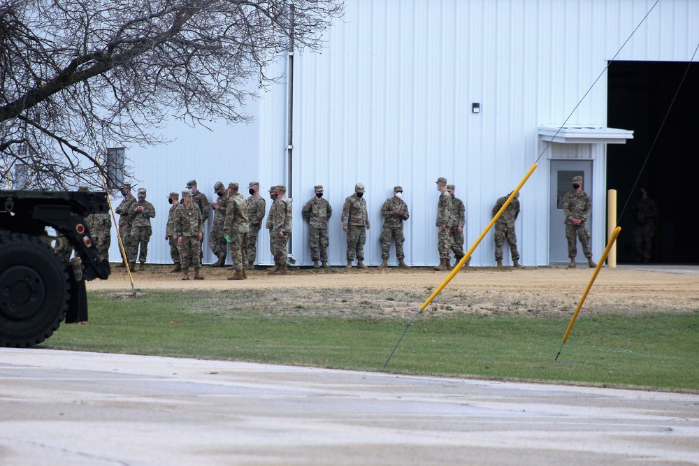 April 2021 training operations at Fort McCoy