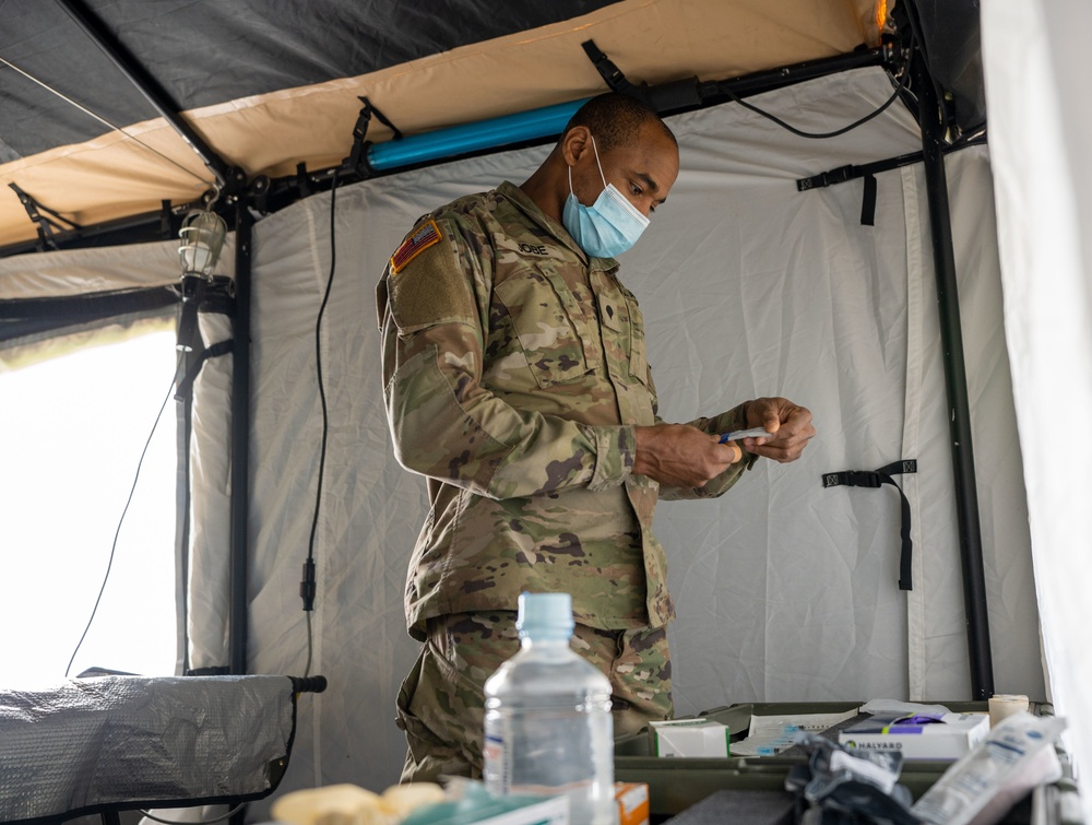 NY National Guard Soldiers Support the Guardian Response Exercise 2021 in Indiana