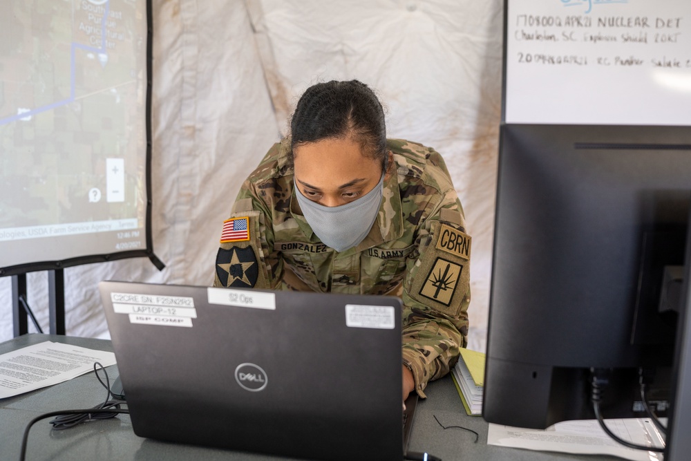 NY National Guard Soldiers Support the Guardian Response Exercise 2021 in Indiana