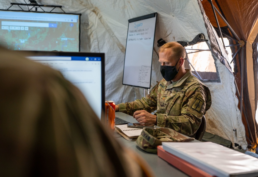 NY National Guard Soldiers Support the Guardian Response Exercise 2021 in Indiana