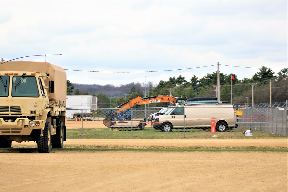 April 2021 training operations at Fort McCoy