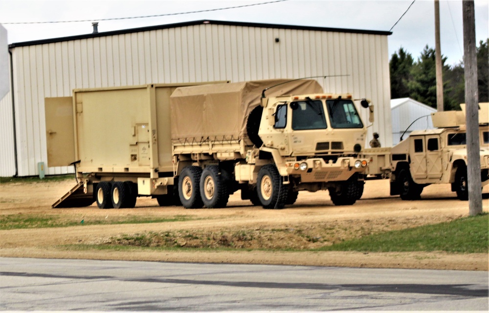 April 2021 training operations at Fort McCoy