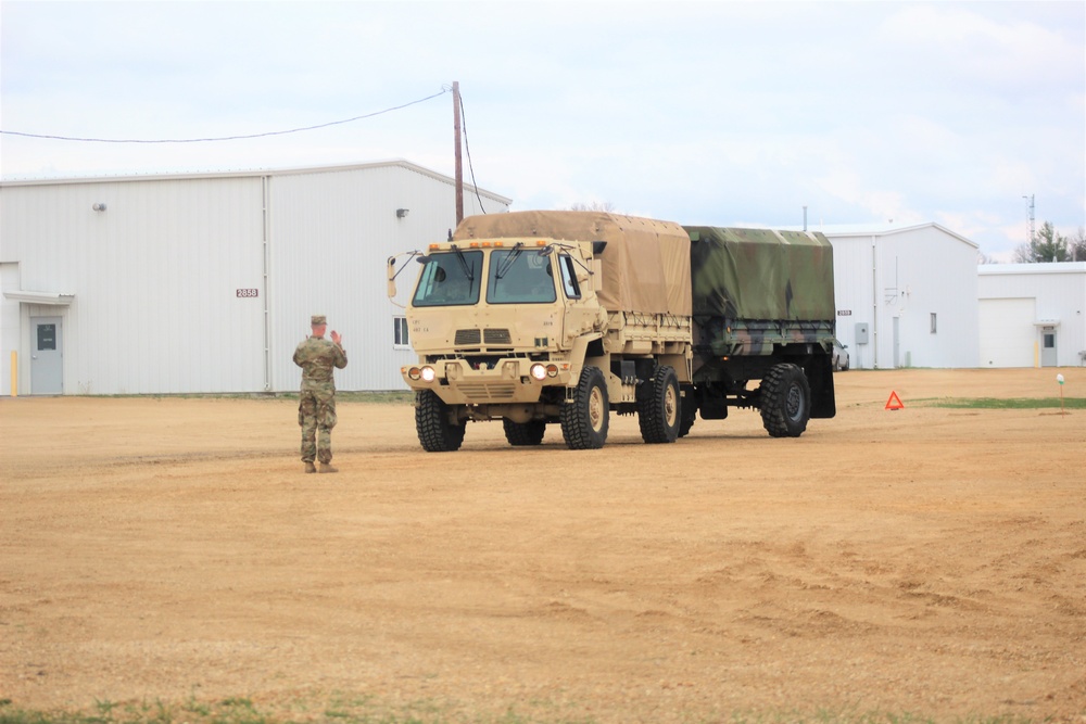 April 2021 training operations at Fort McCoy