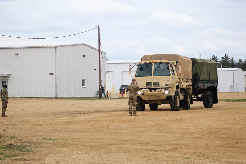 April 2021 training operations at Fort McCoy