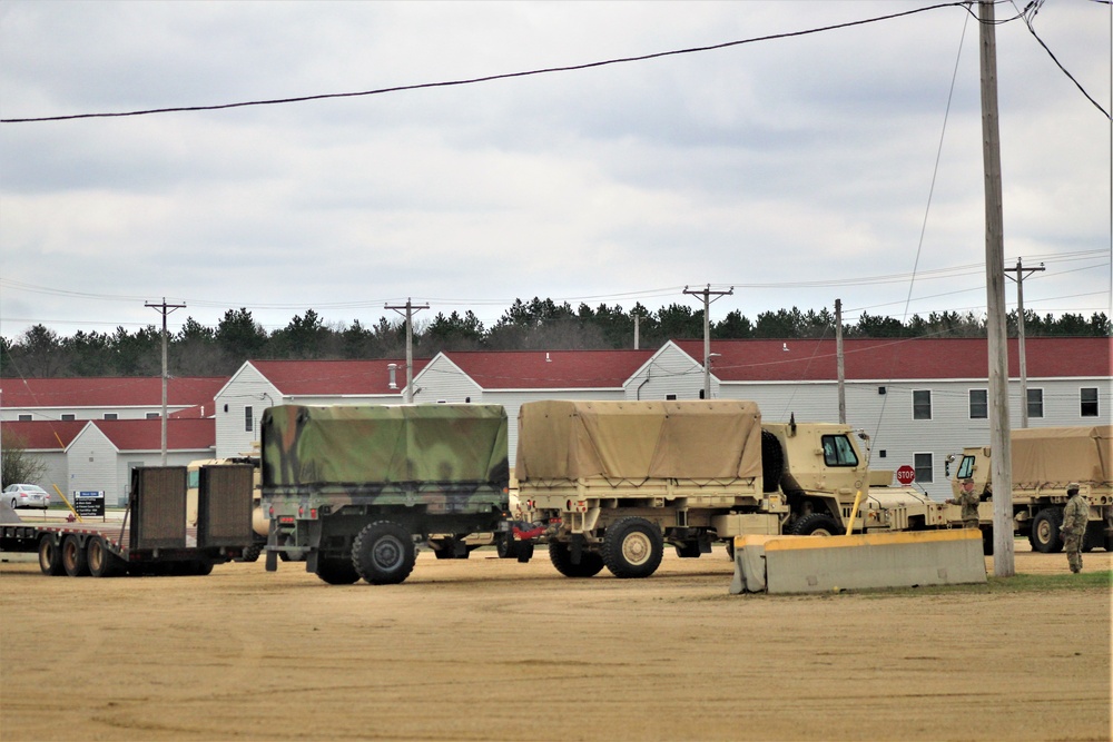 April 2021 training operations at Fort McCoy