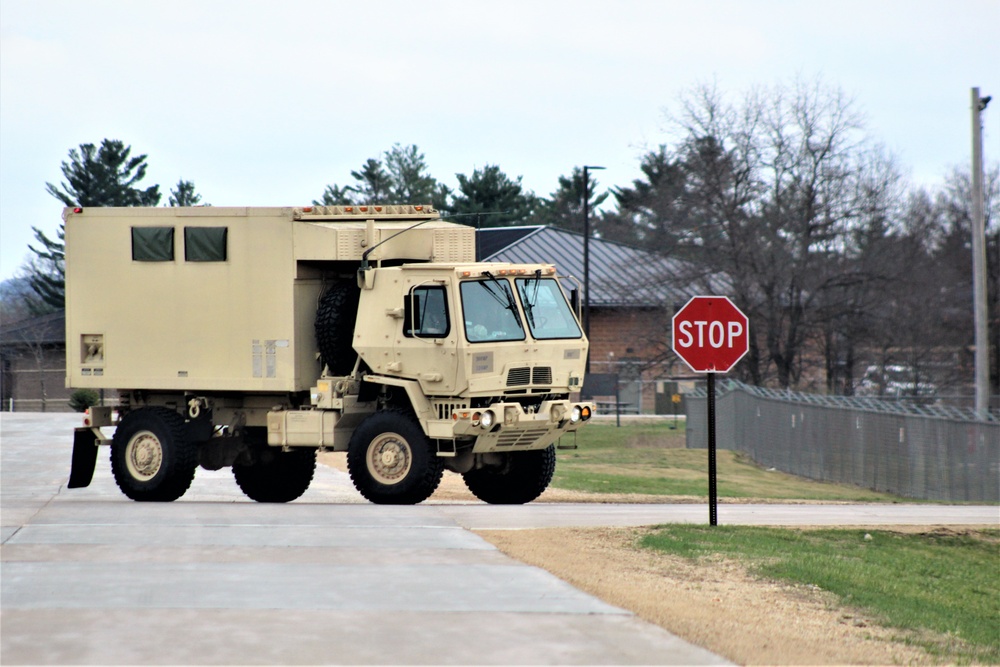 April 2021 training operations at Fort McCoy