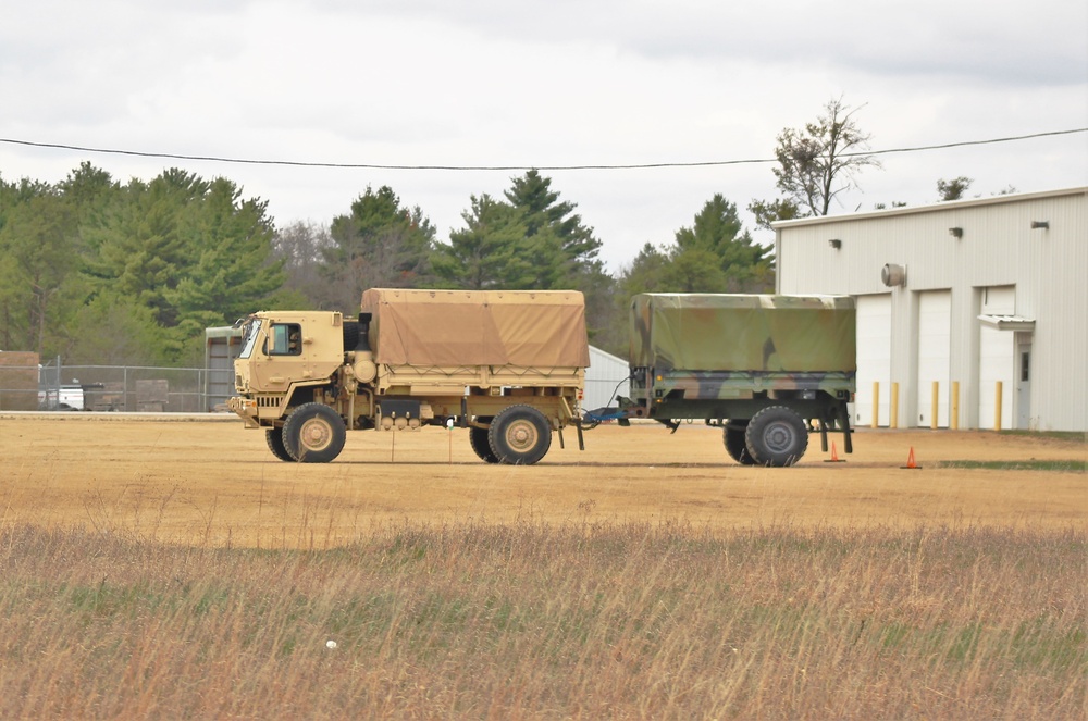 April 2021 training operations at Fort McCoy