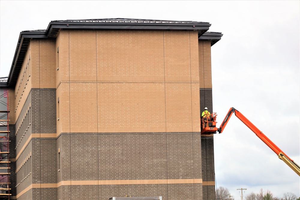 Construction of new, modern barracks building continues at Fort McCoy