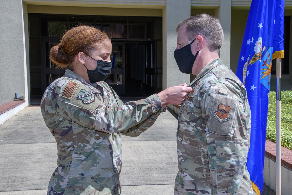 CMSgt Morgan receives Legion of Merit