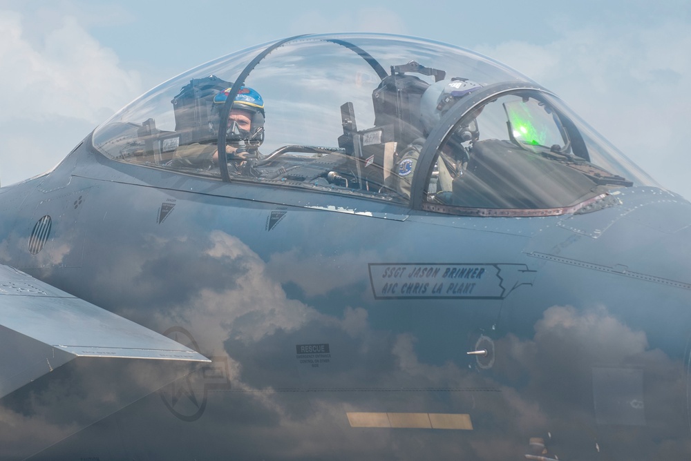 SJAFB flightline is ready for takeoff