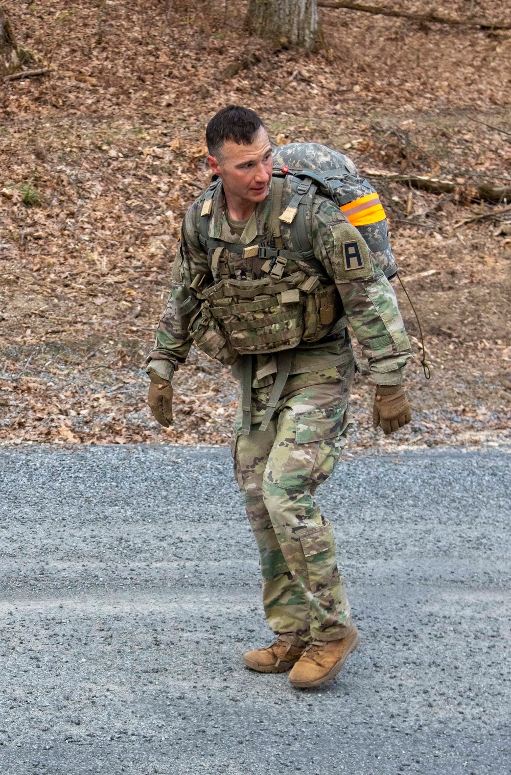 First Army Best Warrior Competition Ruck March Event