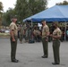 1st Marine Division Sgt Maj post and relief