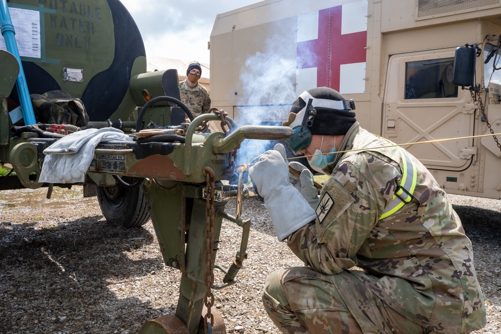 NY National Guard Soldiers Support the Guardian Response Exercise 2021 in Indiana