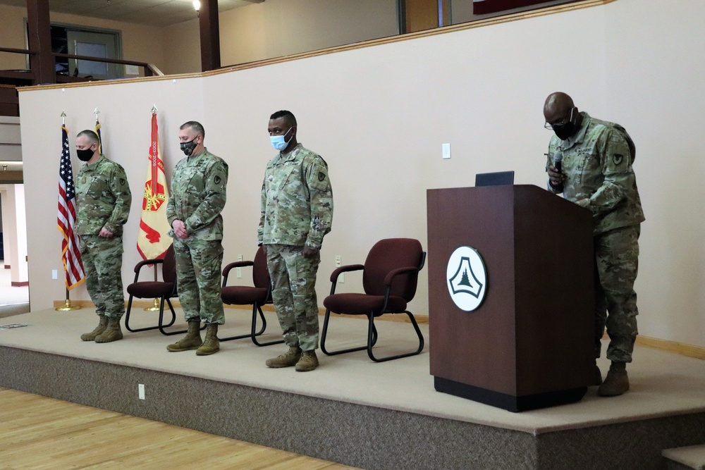 Fort McCoy Garrison welcomes new HHC commander