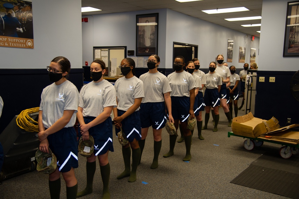 502LRS continues clothing issue mission