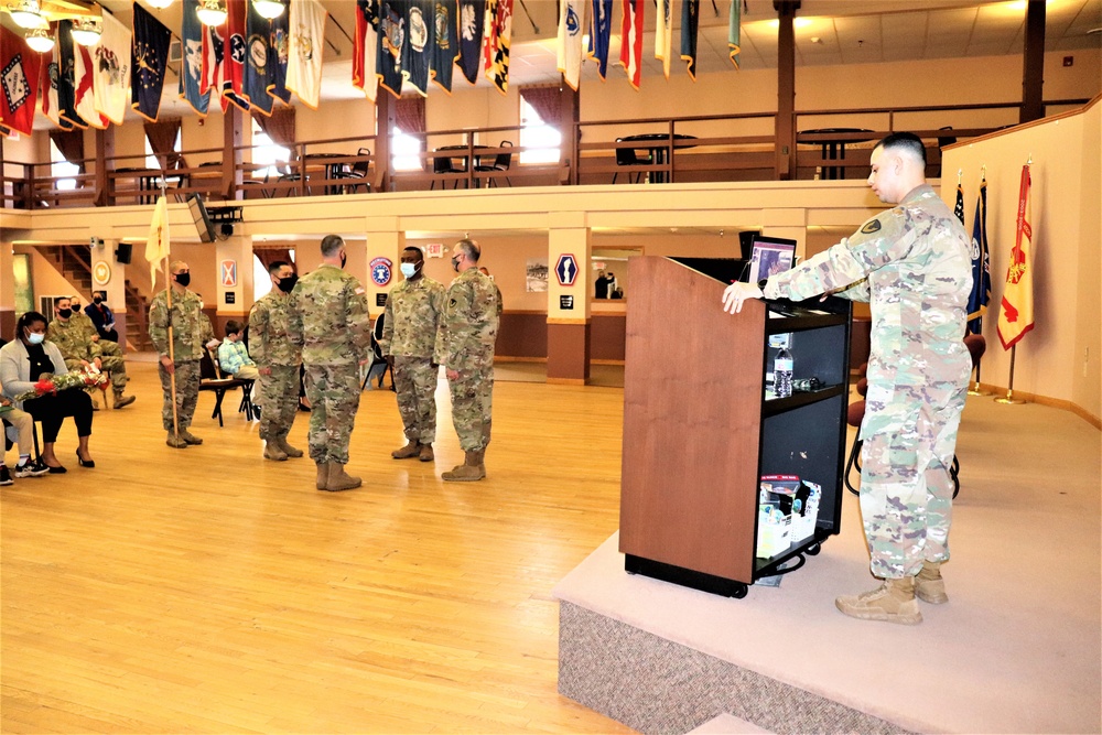 Fort McCoy Garrison welcomes new HHC commander