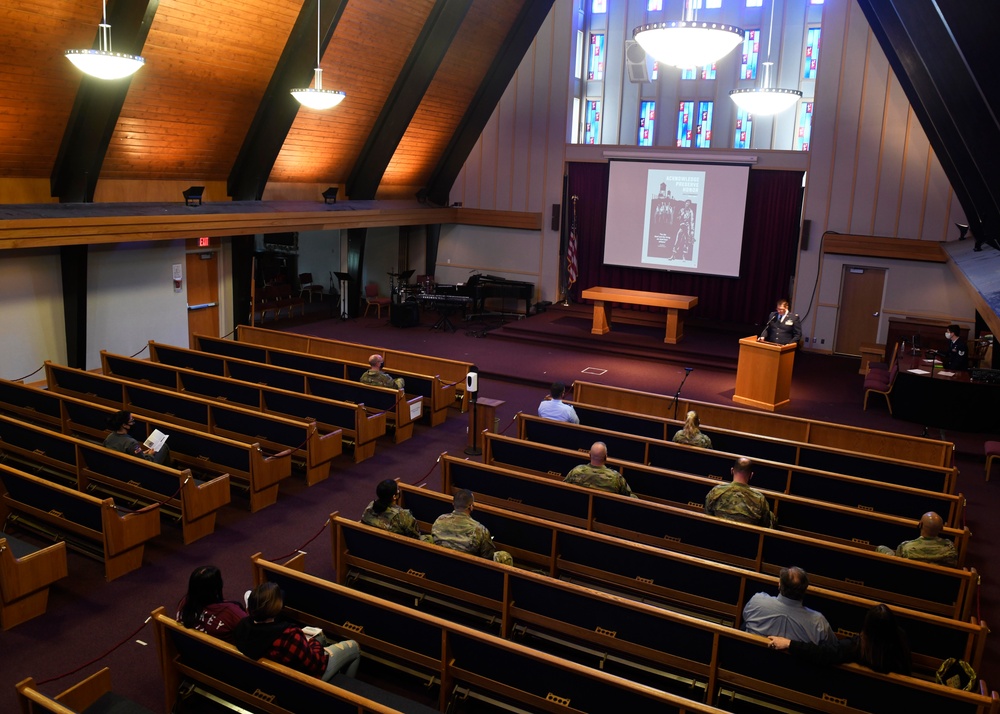 Fairchild Chapel Holds Holocaust Remembrance Day
