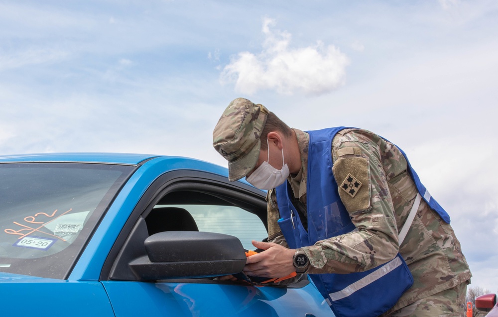 U.S. Army Soldiers from Fort Carson strengthen federal vaccination efforts in Pueblo, Colorado