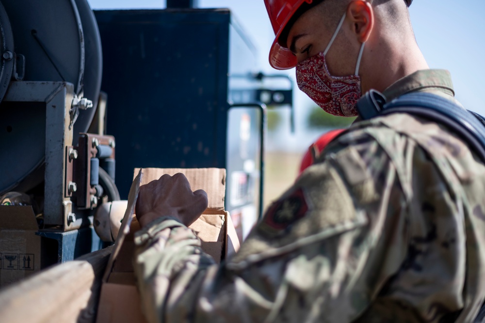 60th CES Airmen maintain base electrical systems