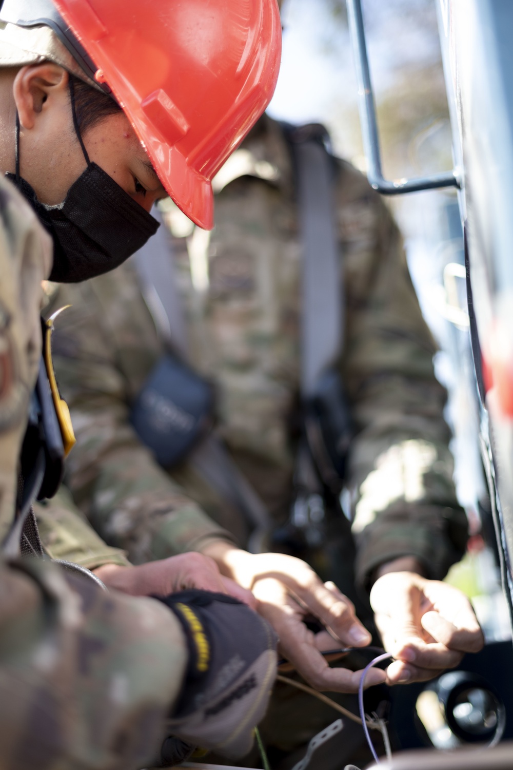 60th CES Airmen maintain base electrical systems