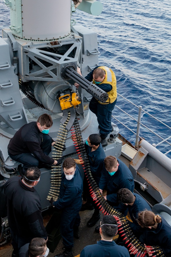 Kearsarge Conducts CIWS Live-Fire