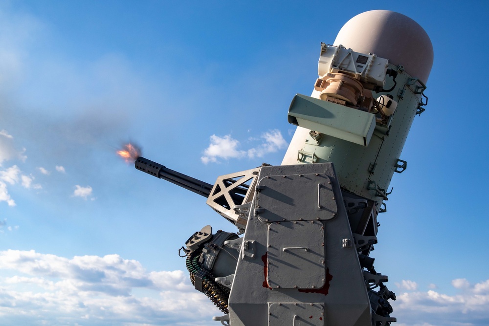 Kearsarge Conducts CIWS Live-Fire