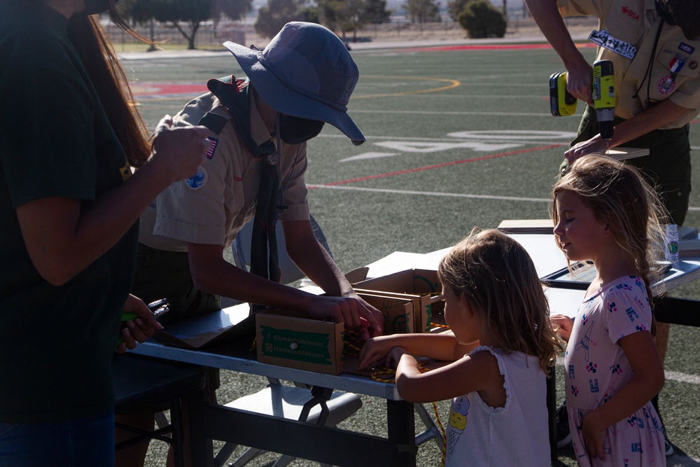 The families of MCAGCC Celebrates Earth Day