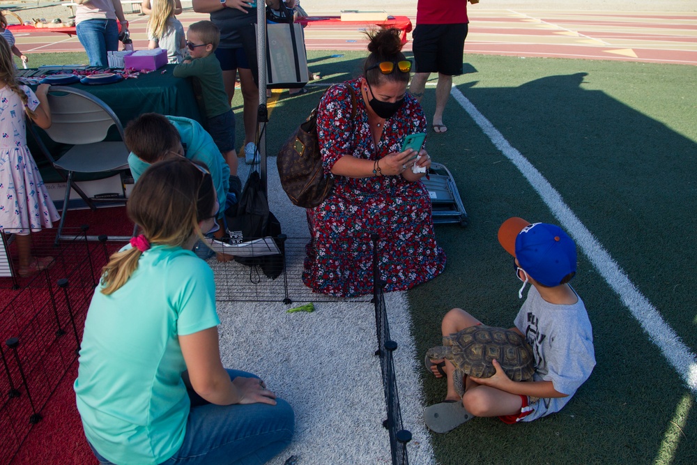 The families of MCAGCC Celebrates Earth Day