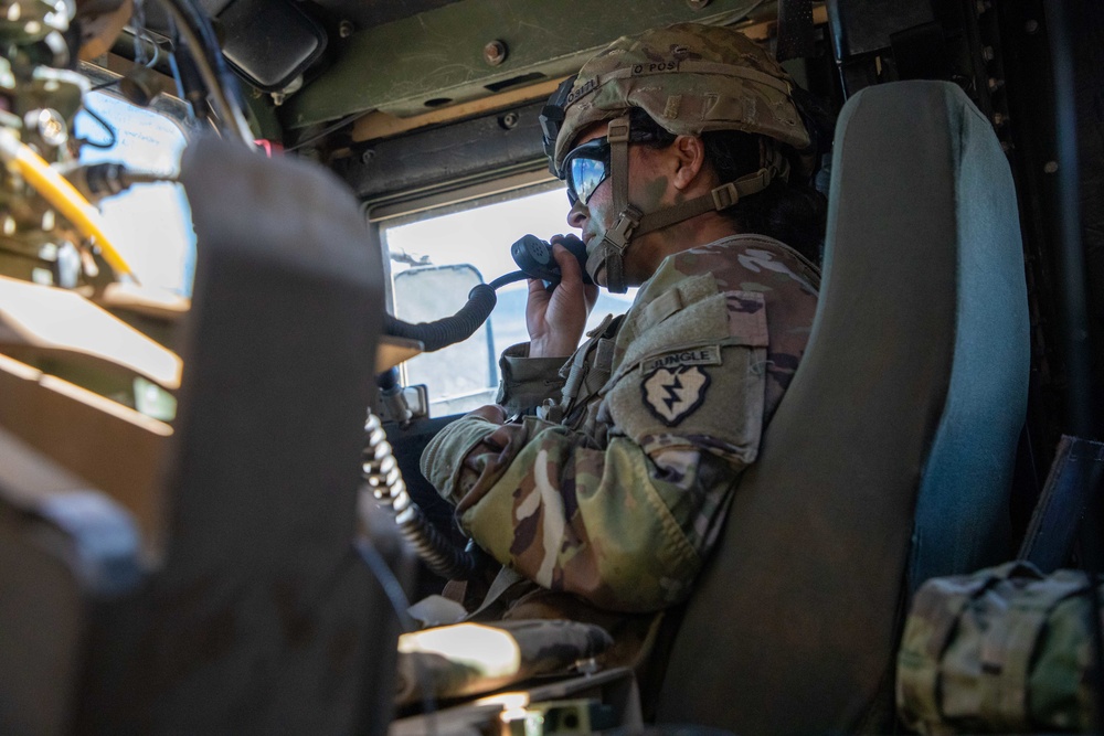 Platoon Mounted Live Fire Lanes