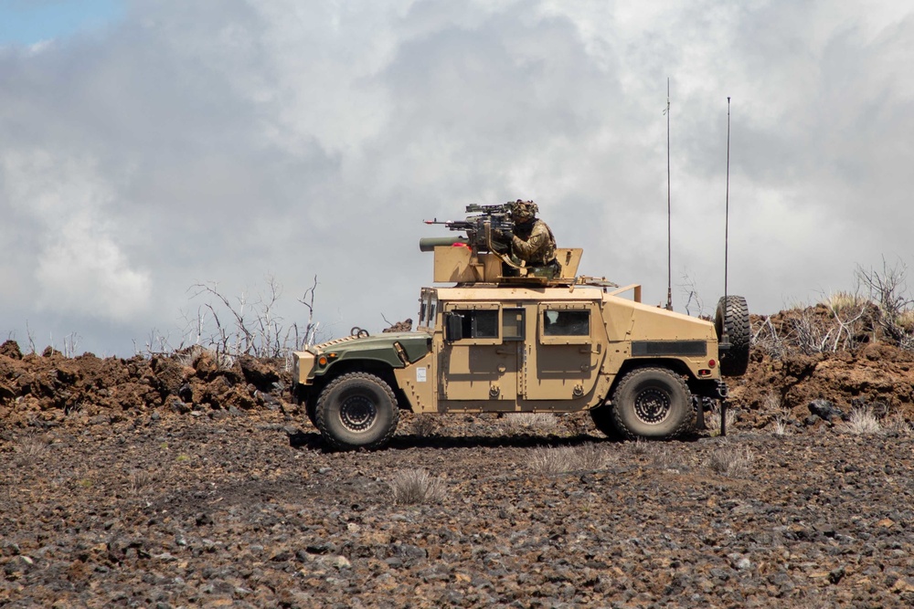 Platoon Mounted Live Fire Lanes