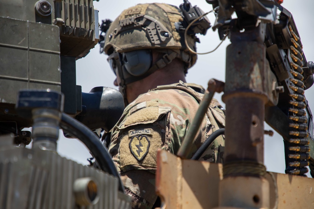 Platoon Mounted Live Fire Lanes