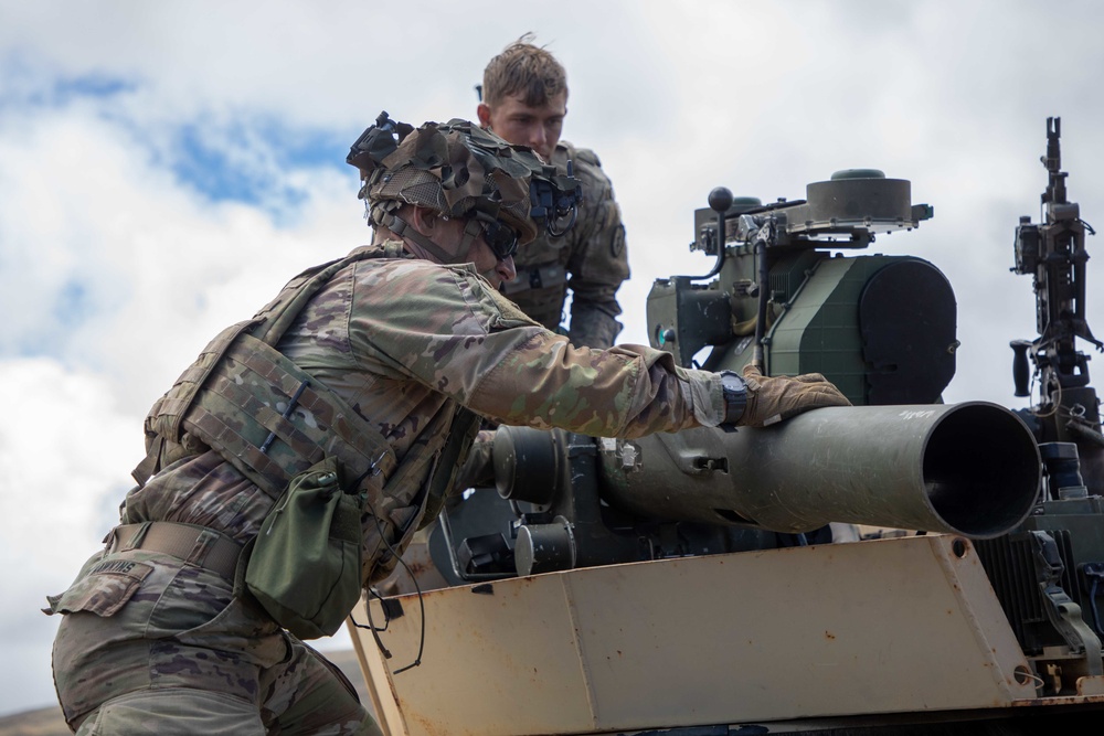 Platoon Mounted Live Fire Lanes