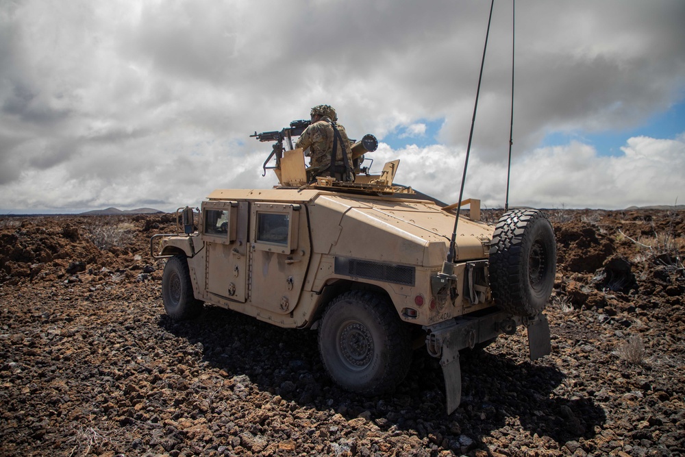 Platoon Mounted Live Fire Lanes