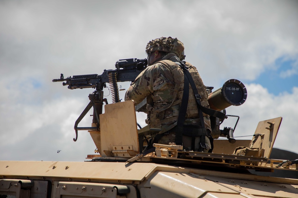 Platoon Mounted Live Fire Lanes