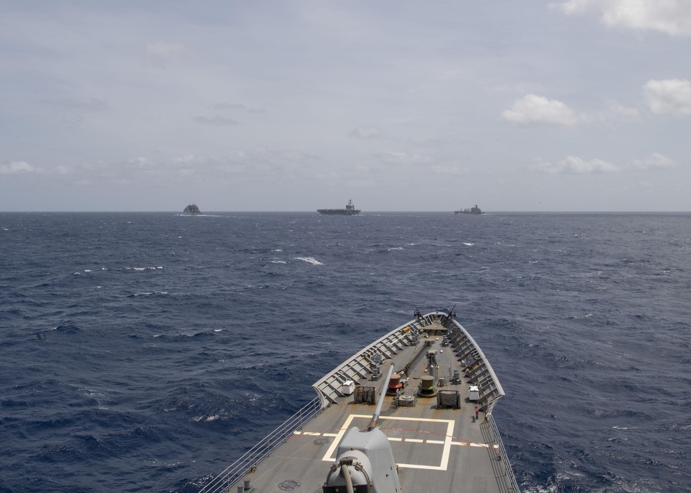 USS Bunker Hill (CG 52) Conducts Routine Operations