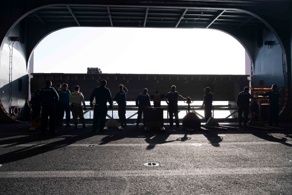 USS ESSEX Underway Operations