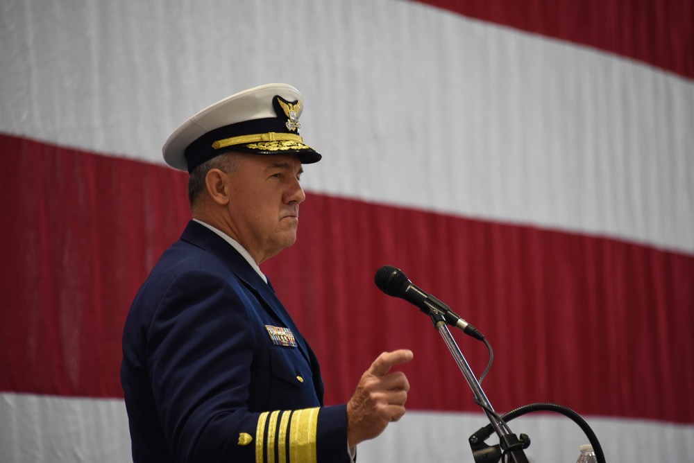 Coast Guard Cutter Douglas Munro decommissioning ceremony