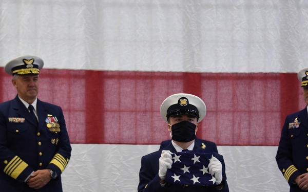 Coast Guard Cutter Douglas Munro decommissioning ceremony