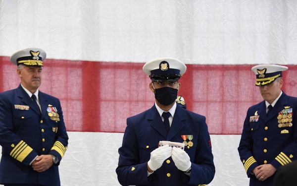 Coast Guard Cutter Douglas Munro decommissioning ceremony