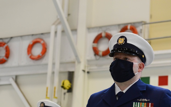 Coast Guard Cutter Douglas Munro decommissioning ceremony