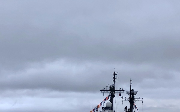 Coast Guard Cutter Douglas Munro decommissioning ceremony