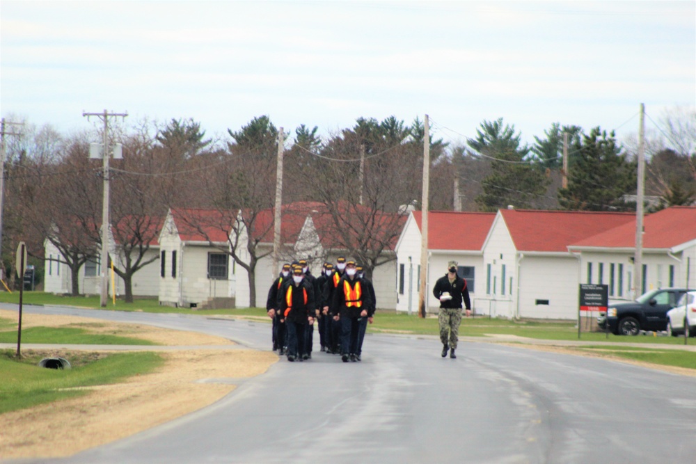 April 2021 Navy ROM operations at Fort McCoy