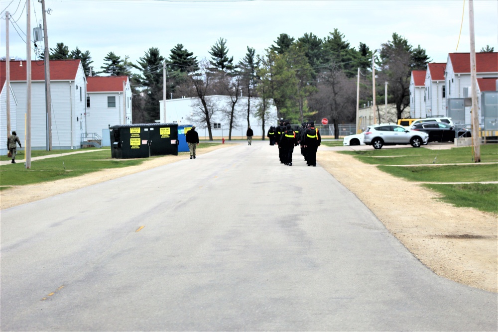 April 2021 Navy ROM operations at Fort McCoy