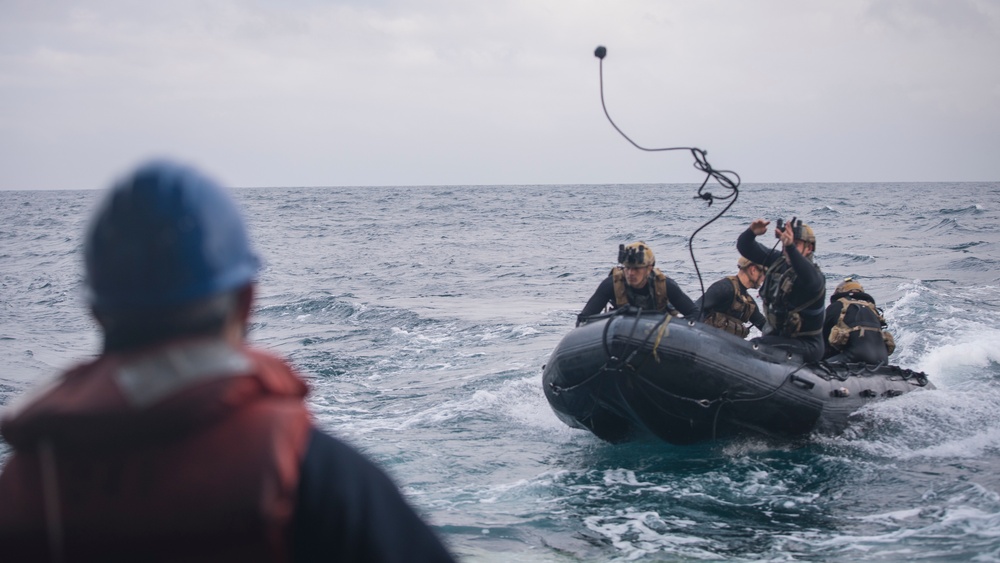 11th MEU Marines conduct CRRC training