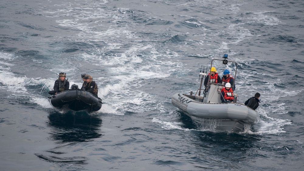 11th MEU Marines conduct CRRC training