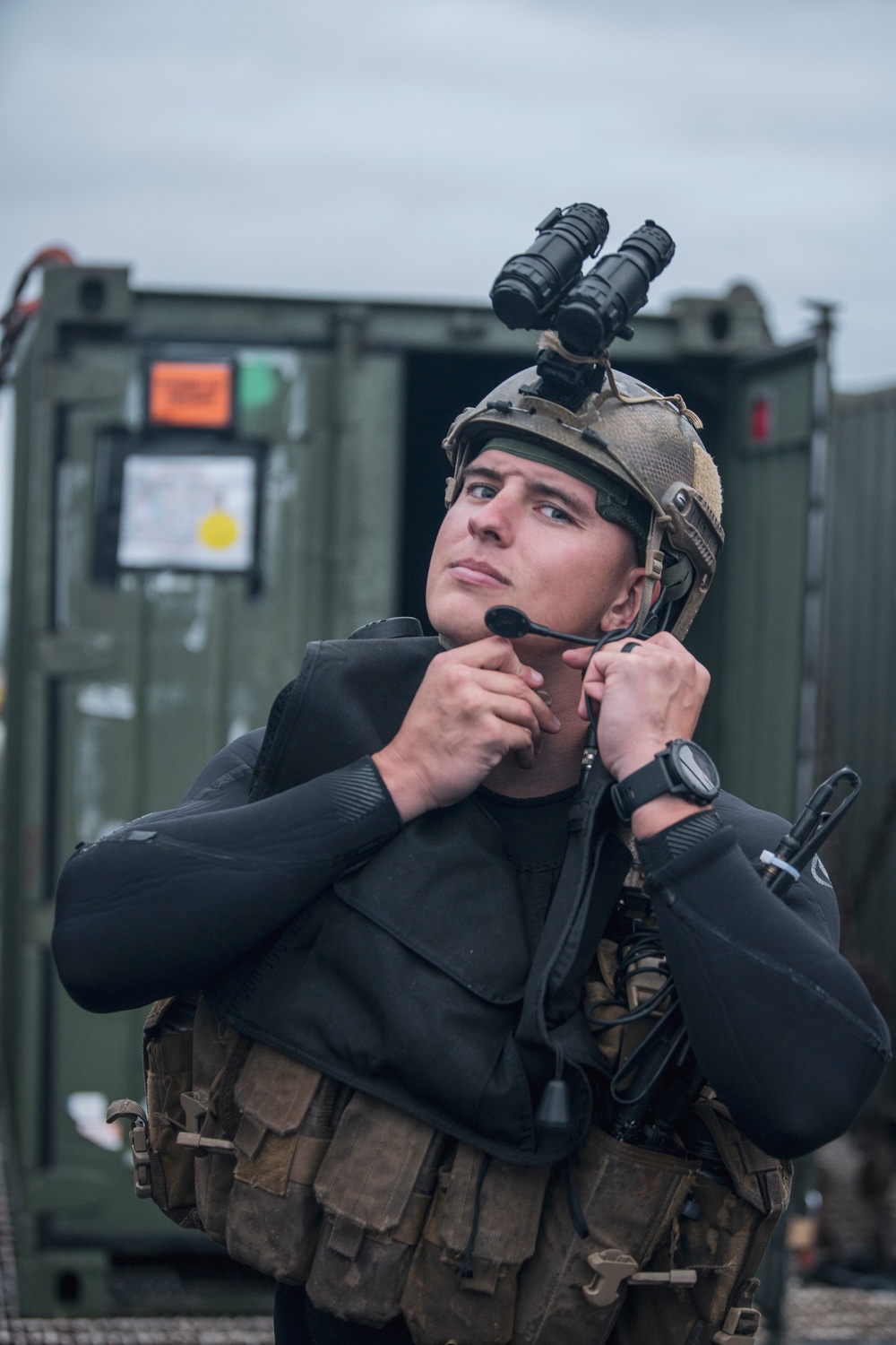 11th MEU Marines conduct CRRC training